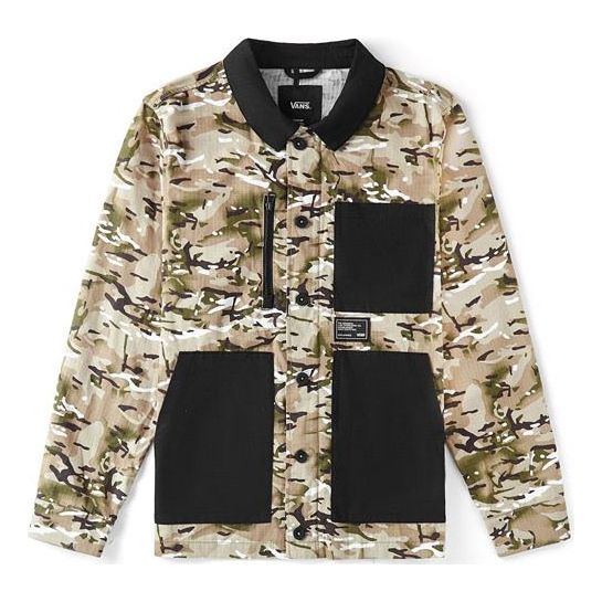 Srajce Vans Vans Work Weird Colorblock Jacket Bež | VN0A4MLJW09