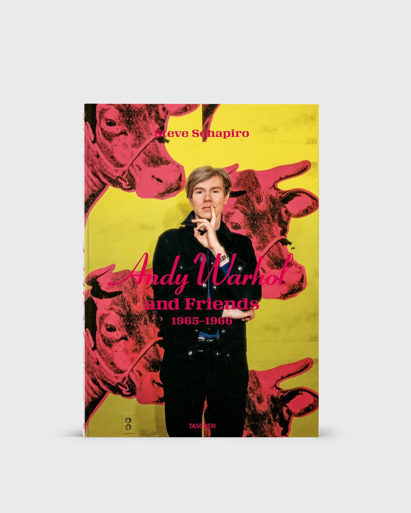 Knjige in revije TASCHEN Steve Schapiro. Andy Warhol and Friends Book Rumena | 978-3-8365-9917-7