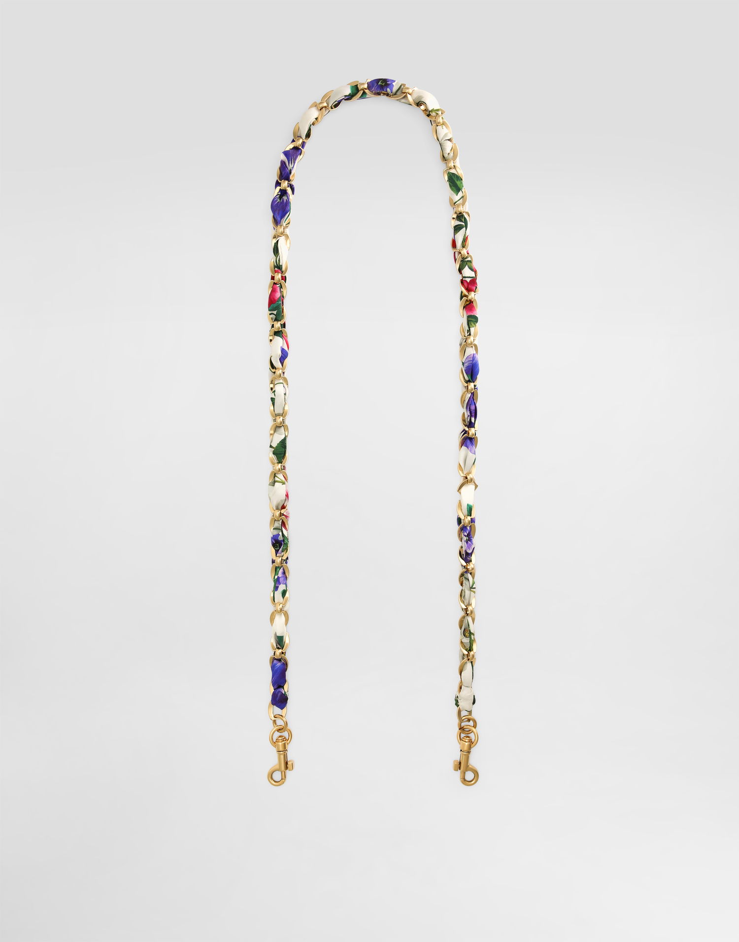 Ogrlica Dolce & Gabbana Dolce & Gabbana Floral Print Chain Strap Večbarvna | BI3309AW051HA5KT, 0