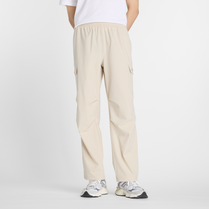 Cargo hlače New Balance Cargo Pants Bež | NBMP51538TWF