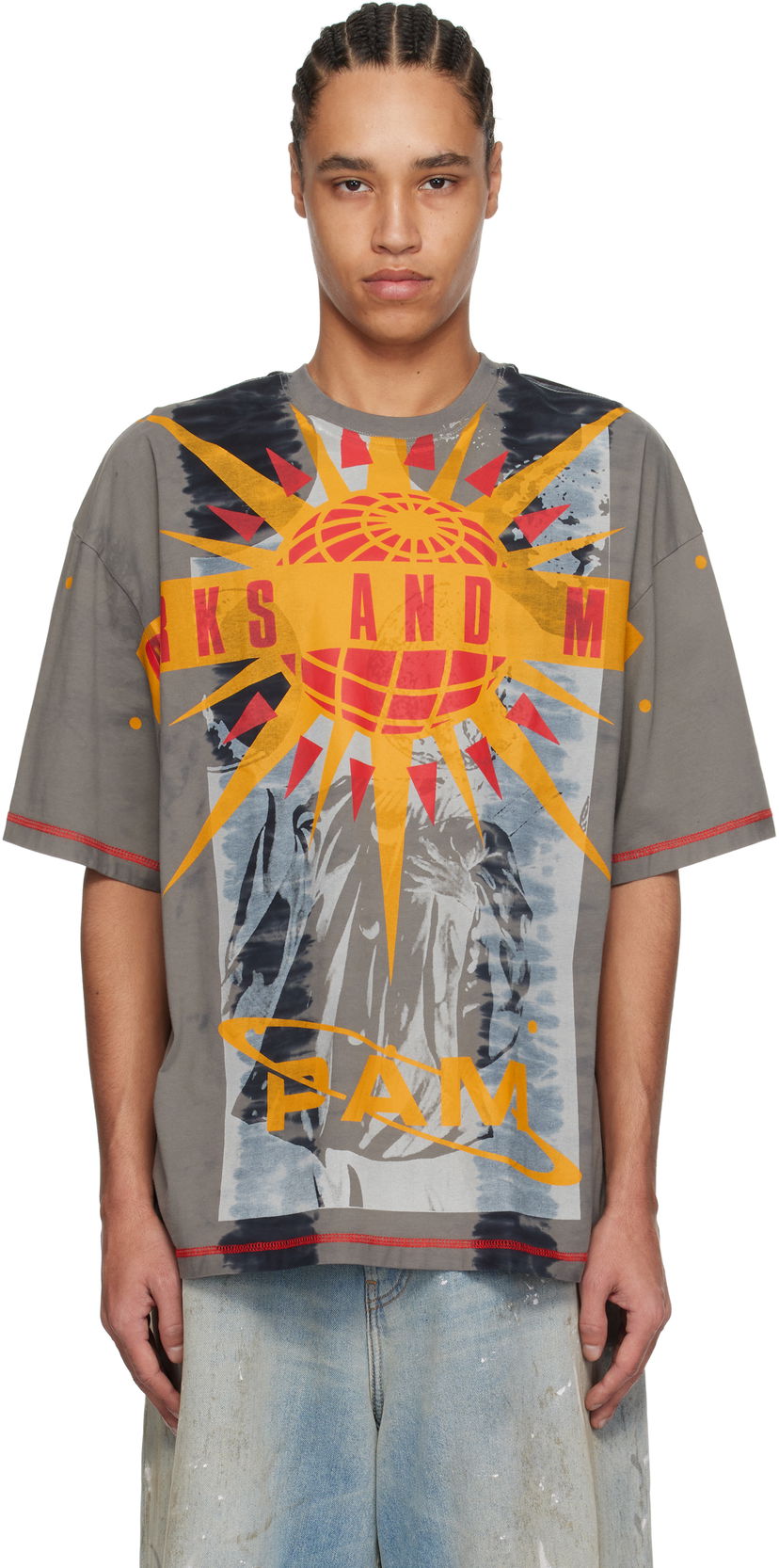 Majica Perks And Mini Perks and Mini Sphere 360 Graphic T-Shirt Siva | 1567