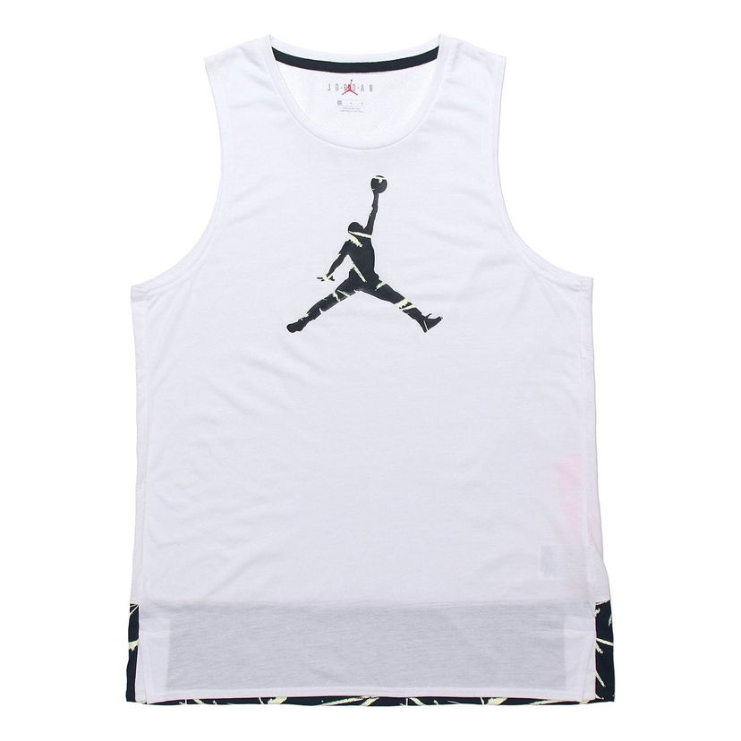 Majica brez rokavov Jordan Jordan 23 Alpha Dongdan Basketball Vest Bela | CW7082-100
