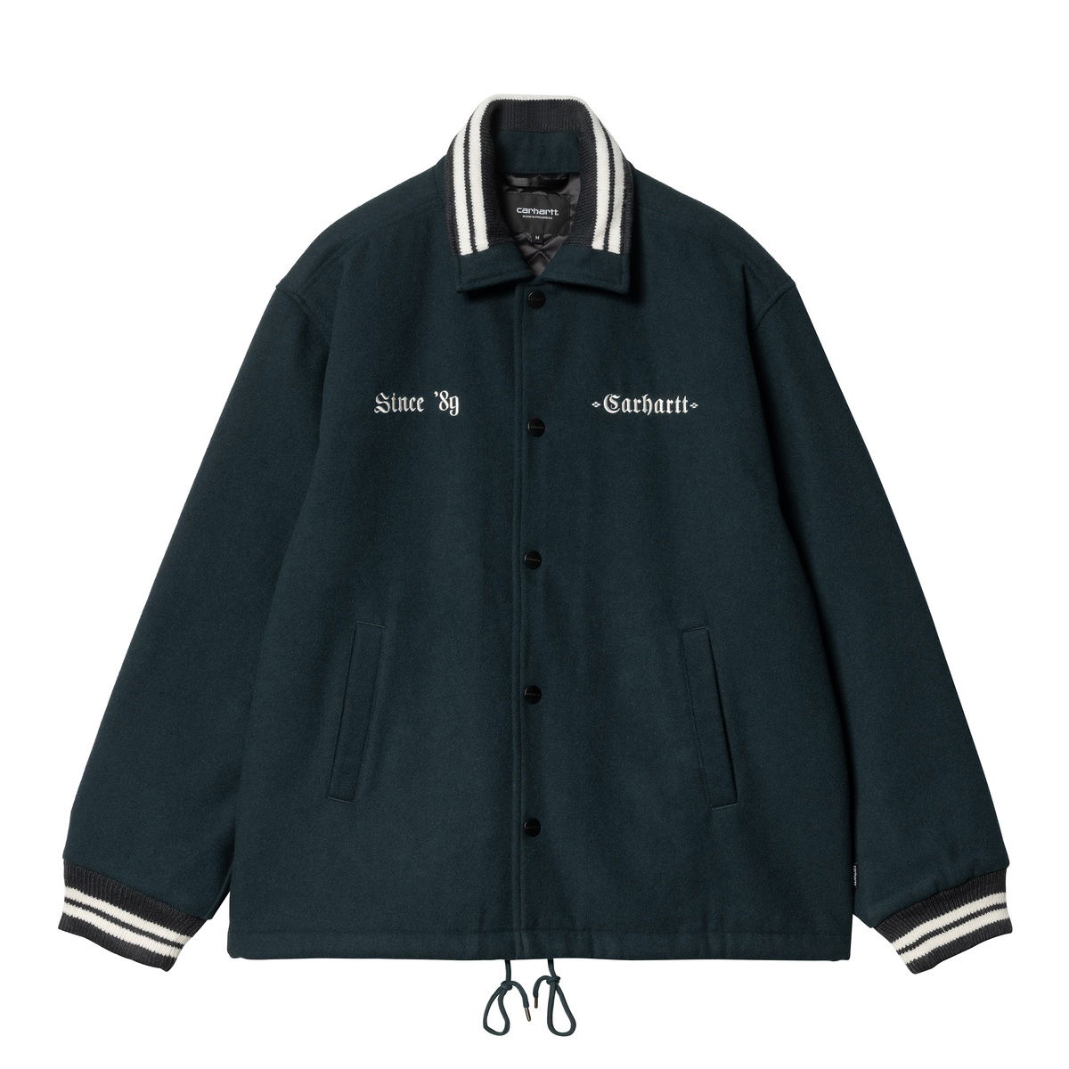 Bomber jakna Carhartt WIP Wool Coach Jacket Zelena | I034386_6, 0
