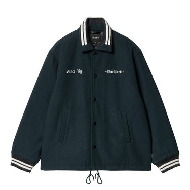 Bomber jakna Carhartt WIP Wool Coach Jacket Zelena | I034386_6, 0