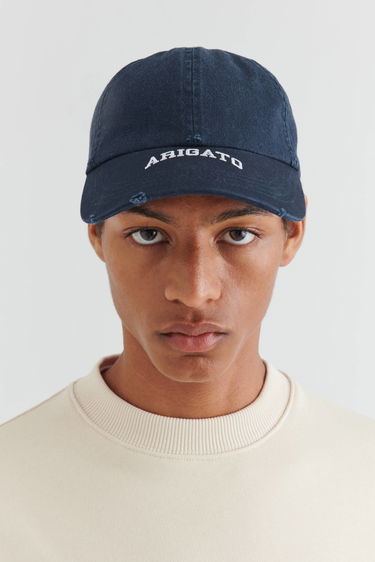 Kapa AXEL ARIGATO Klein Distressed Cap Mornarica | X2239004, 2