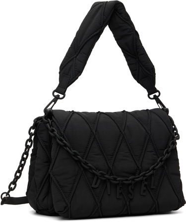 Torba za čez ramo Diesel Charm-D M Quilted Shoulder Bag Črna | X10265 P8048, 1