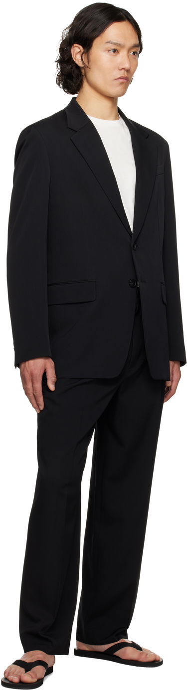 Hlače The Row The Row Silas Pleated Trousers Črna | 909-W3598, 3