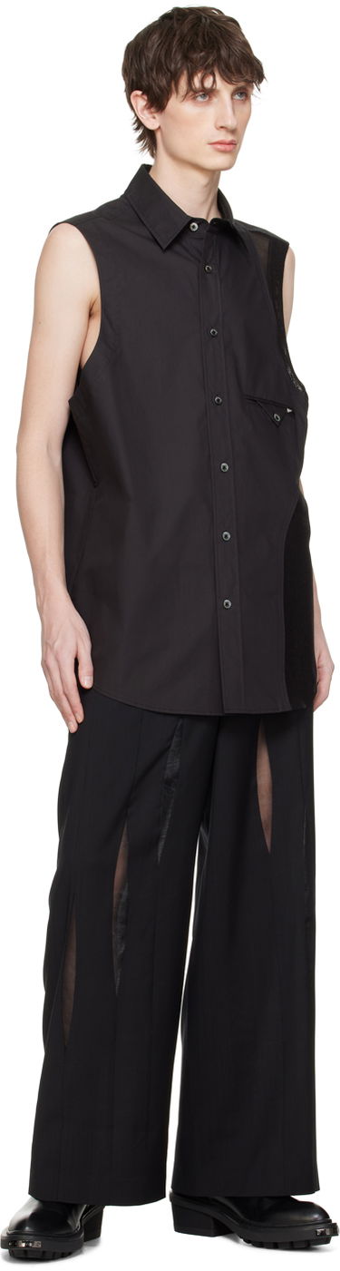 Srajce Feng Chen Wang Feng Chen Wang Sleeveless Shirt Črna | FUS17SR08, 3