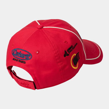 Kapa Carhartt WIP Haddon Cap Rdeča | A252049_1, 1