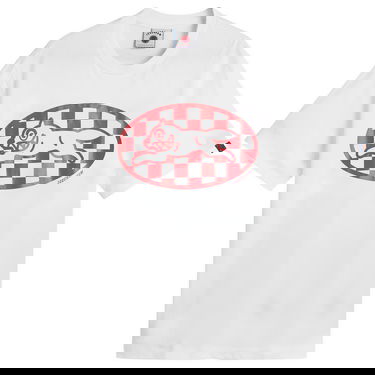 Majica BBC IceCream Checker Running Dog Graphic Tee, Size Large Bela | IC25379-WHT, 0