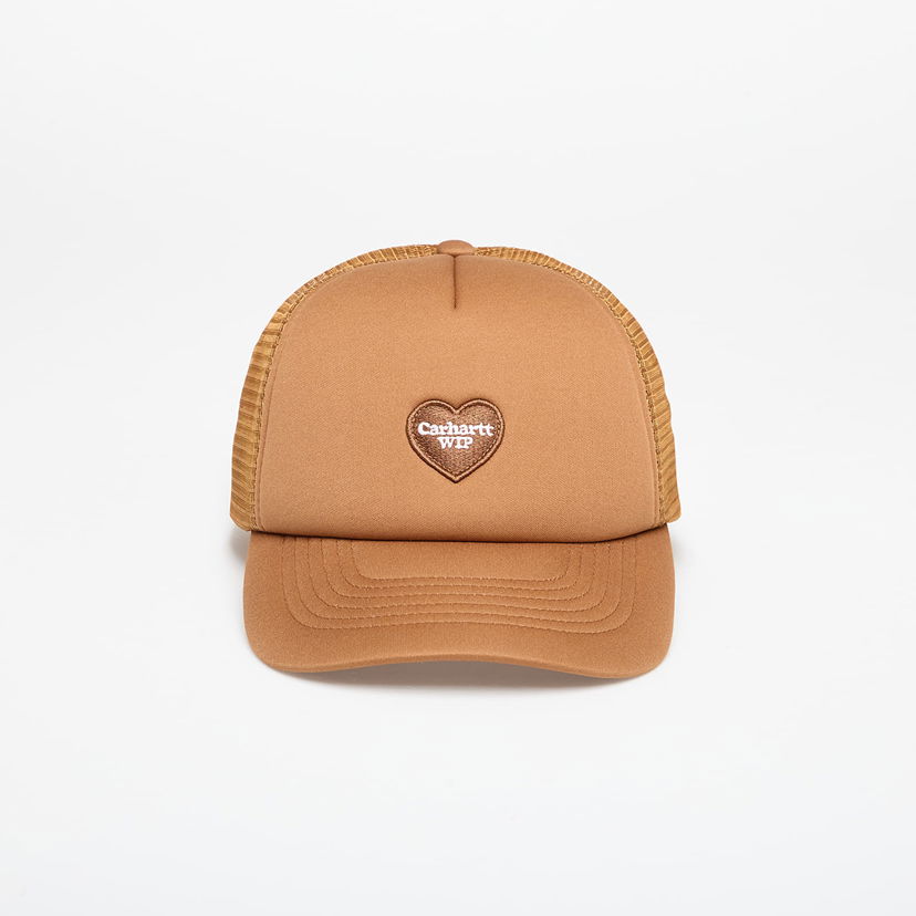 Kapa Carhartt WIP Carhartt WIP Heart Patch Trucker Cap Rjava | I035250.HZXX
