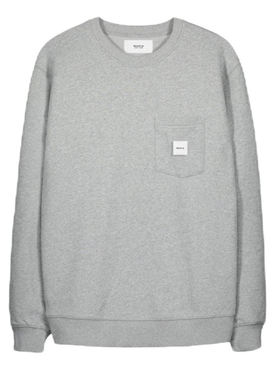 Pulover Makia Square Pocket Sweatshirt Siva | M41073_923