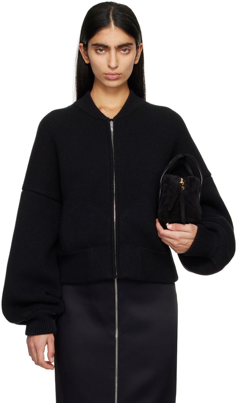Jakna Khaite Black Rhea Jacket Črna | 9361600