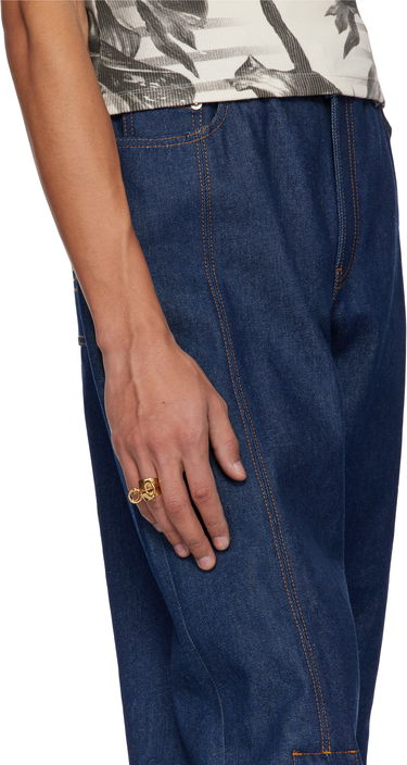 Prstan Jean Paul Gaultier Jean Paul Gaultier Multiple Loops Ring Kovinski | 24/25-U-BA012-X053-92, 1