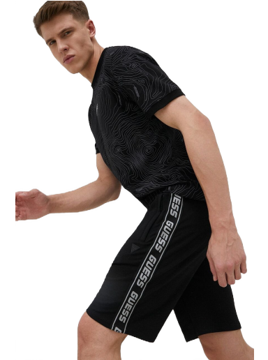 Kratke hlače GUESS Regular Fit Shorts Črna | Z2YD02.K6ZS1