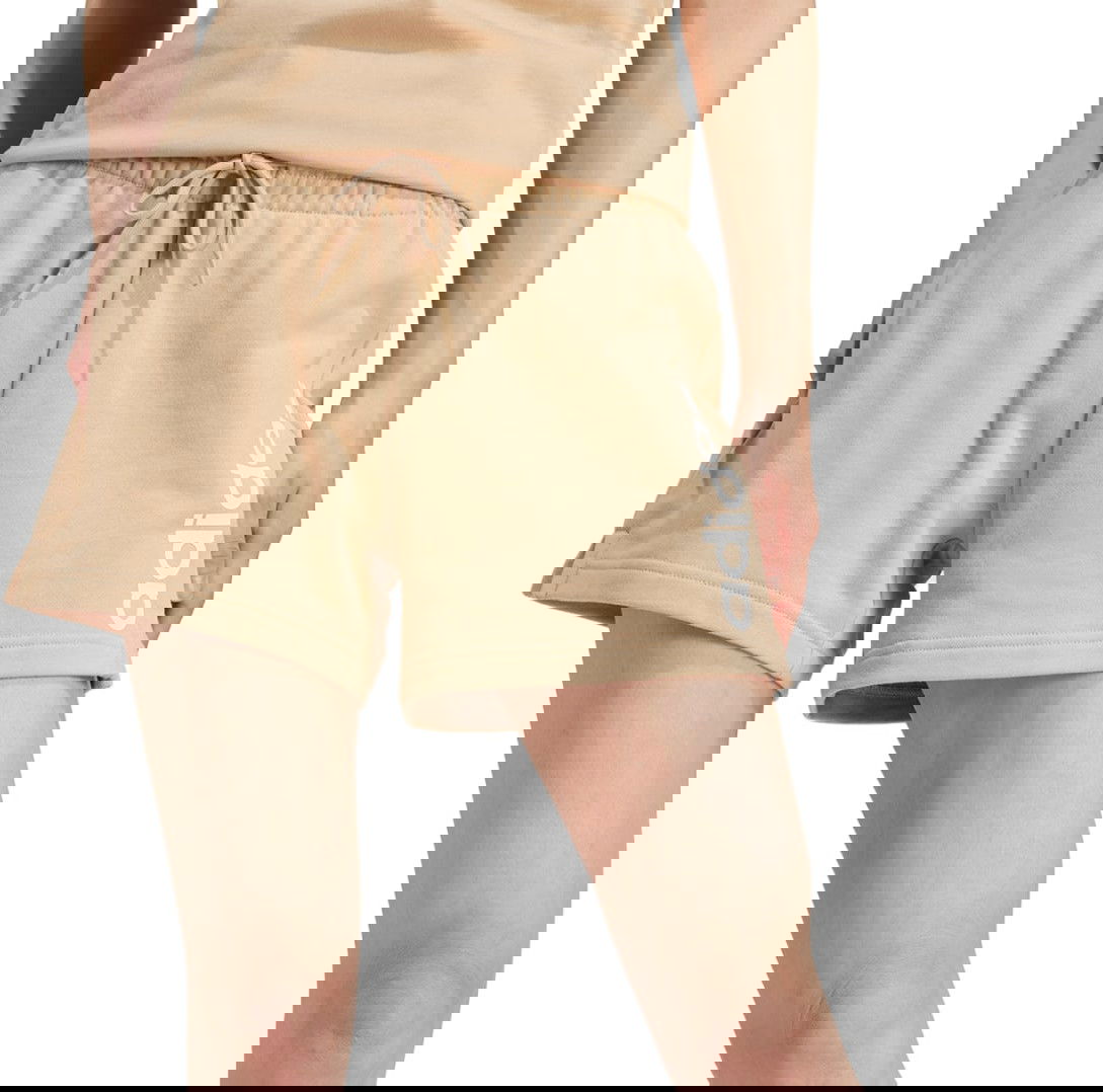 Kratke hlače adidas Performance LIN FT Shorts Bež | is2079, 0