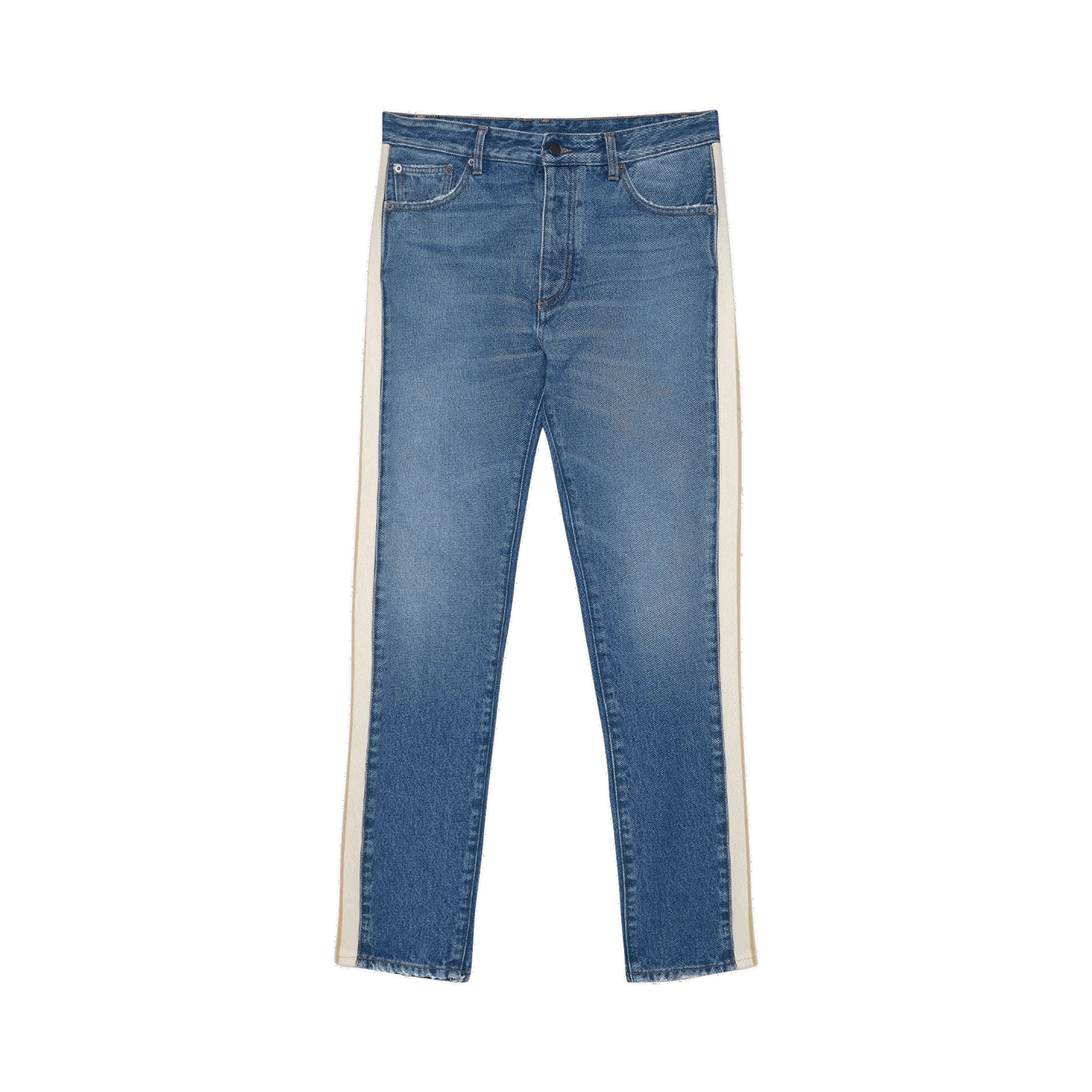 Kavbojke Palm Angels Track Denim Modra | PMYA028F21DEN0024001, 0