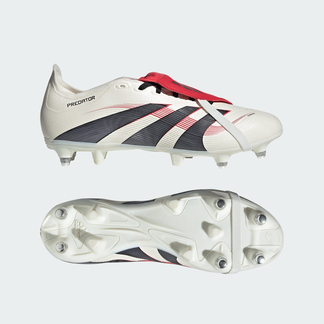 Superge in čevlji adidas Performance Predator League Fold-Over Tongue Soft Ground Bela | JP5738, 0
