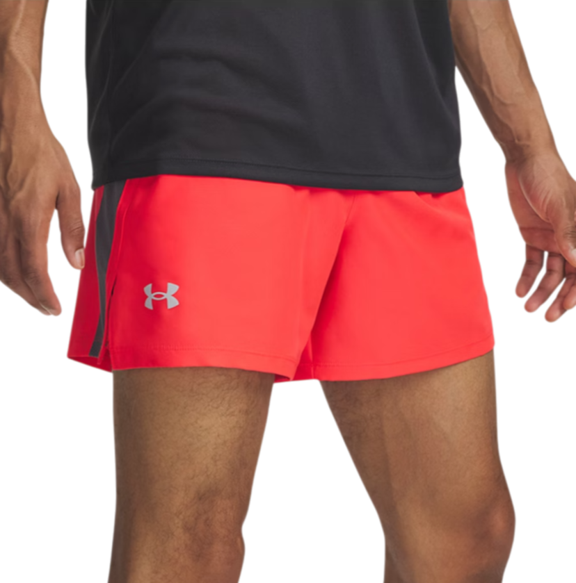 Kratke hlače Under Armour Under Armour UA Launch 5" Running Shorts Rdeča | 1382617-713