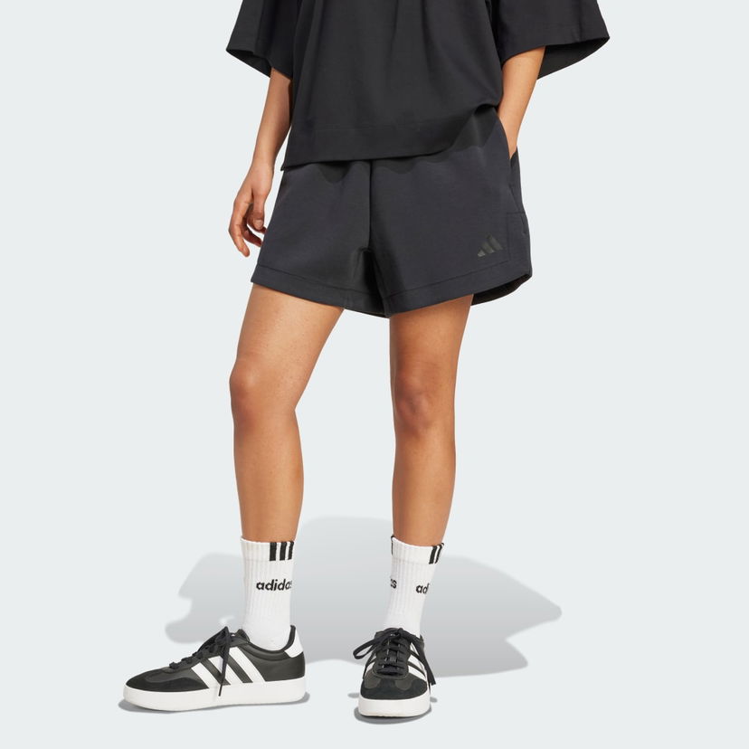 Kratke hlače adidas Performance ALL SZN Soft Lux Relaxed Fit Shorts Črna | JM3751