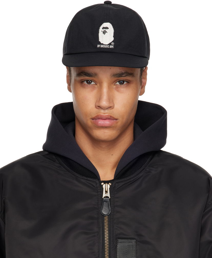 Kapa BAPE A Bathing Ape Gore-Tex Wind Stopper Panel Cap Črna | 001CPK701007M