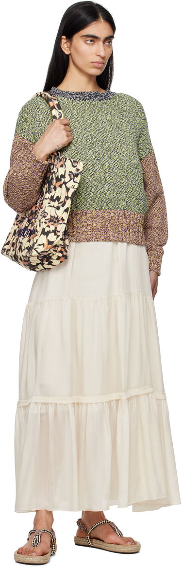 Tote bag ISABEL MARANT Isabel Marant Yenky Small Butterfly Print Tote Bež | PM0002FA-C2X02M, 3