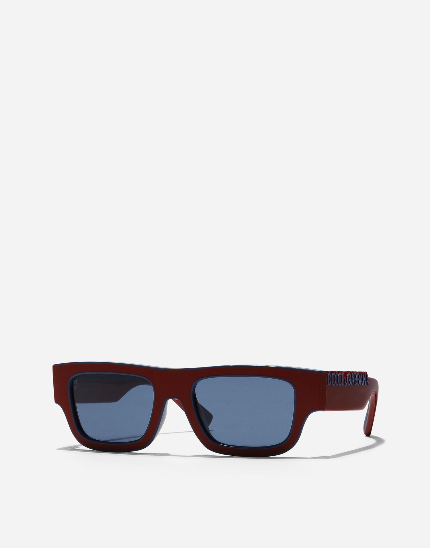Sončna očala Dolce & Gabbana Dg Logo Rectangular Frame Sunglasses Onesize Bordo | VG601FVN6809V000, 1