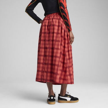 Krila Puma Road To Unity Pleated Midi Skirt Rdeča | 629795_15, 3