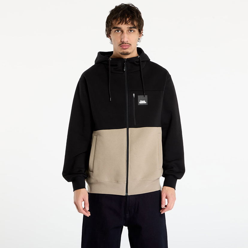 Pulover Horsefeathers Vick Full-Zip Two-Tone Hoodie Večbarvna | SM1321L