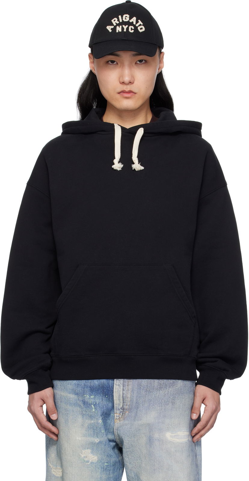 Pulover AXEL ARIGATO Arigato NYC Hoodie Črna | A2994001
