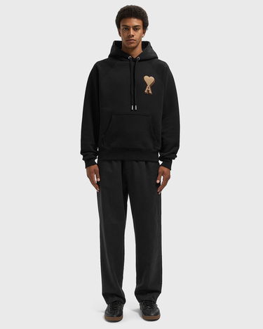 Pulover AMI Hoodie with Patch Črna | USW770.747-001, 1