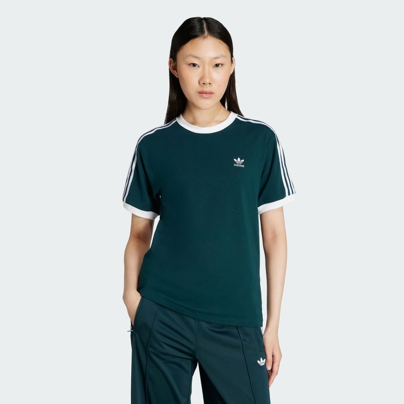 Majica adidas Performance 3-Stripes T-Shirt Zelena | JY4855