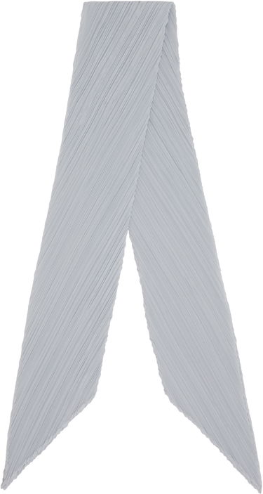 Šala Pleats Please Issey Miyake Pleats Please Issey Miyake Basic Pleated Scarf Siva | PP57AD001, 0