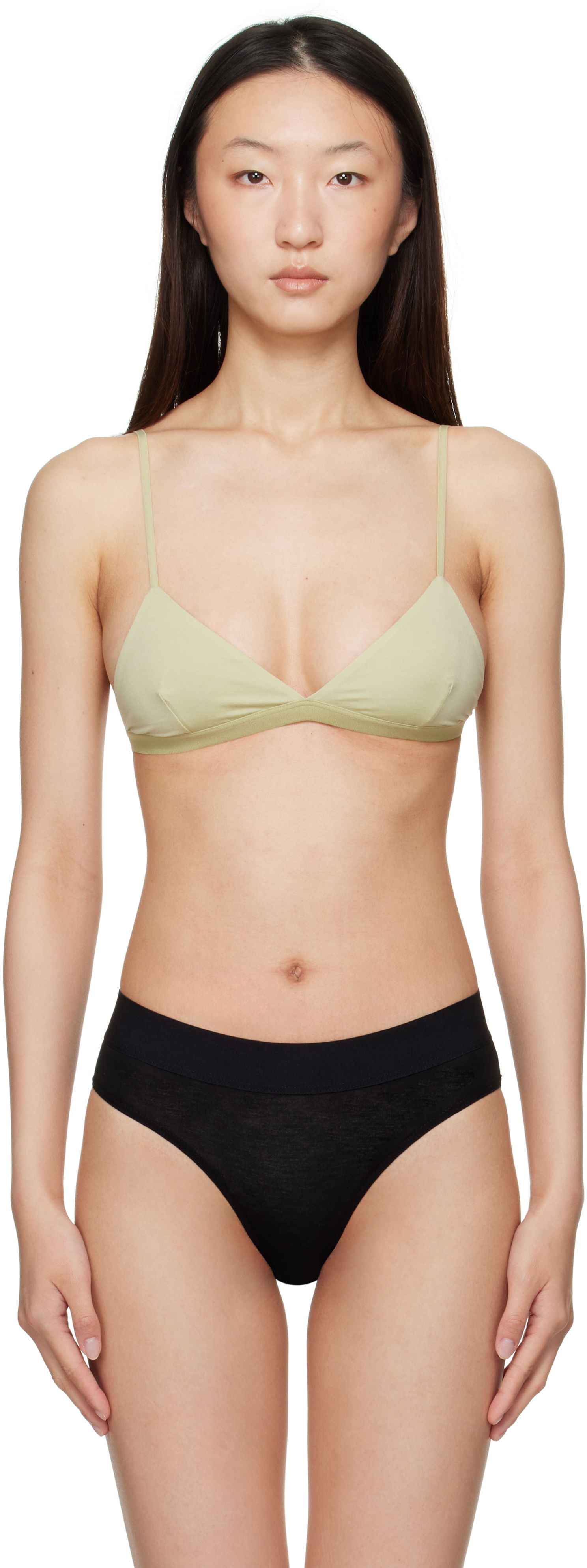 Modrček Baserange Baserange Mississippi Triangle Bra Zelena | BRMI-BL-AU25, 0