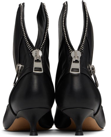 Superge in čevlji JW Anderson Biker Kitten Heel Ankle Boots Črna | BT0105-LA0268, 1