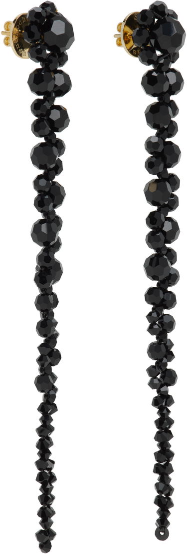 Uhani Simone Rocha Simone Rocha Crystal Drip Earrings Kovinski | ERG12 0903, 4