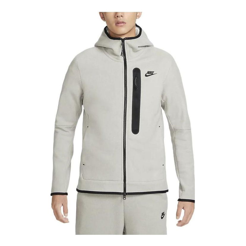 Pulover Nike Sportswear Tech Fleece Full-Zip Winterized Hoodie Siva | DQ4802-016