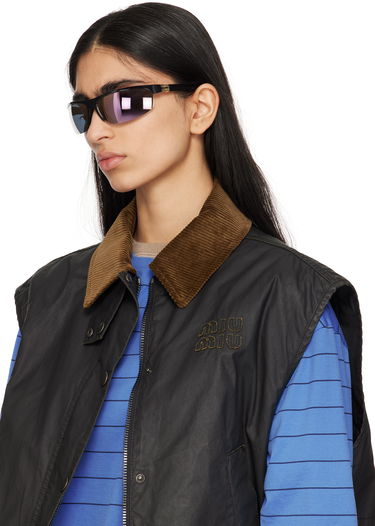 Sončna očala Miu Miu Miu Miu Nocturne Sunglasses Črna | 0MU A02S 8056262316832, 3