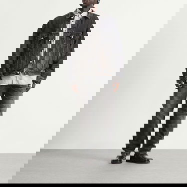 Kavbojke Junya Watanabe Junya Watanabe MAN Garment Treated Jeans Črna | WP-P912-100-1, 4