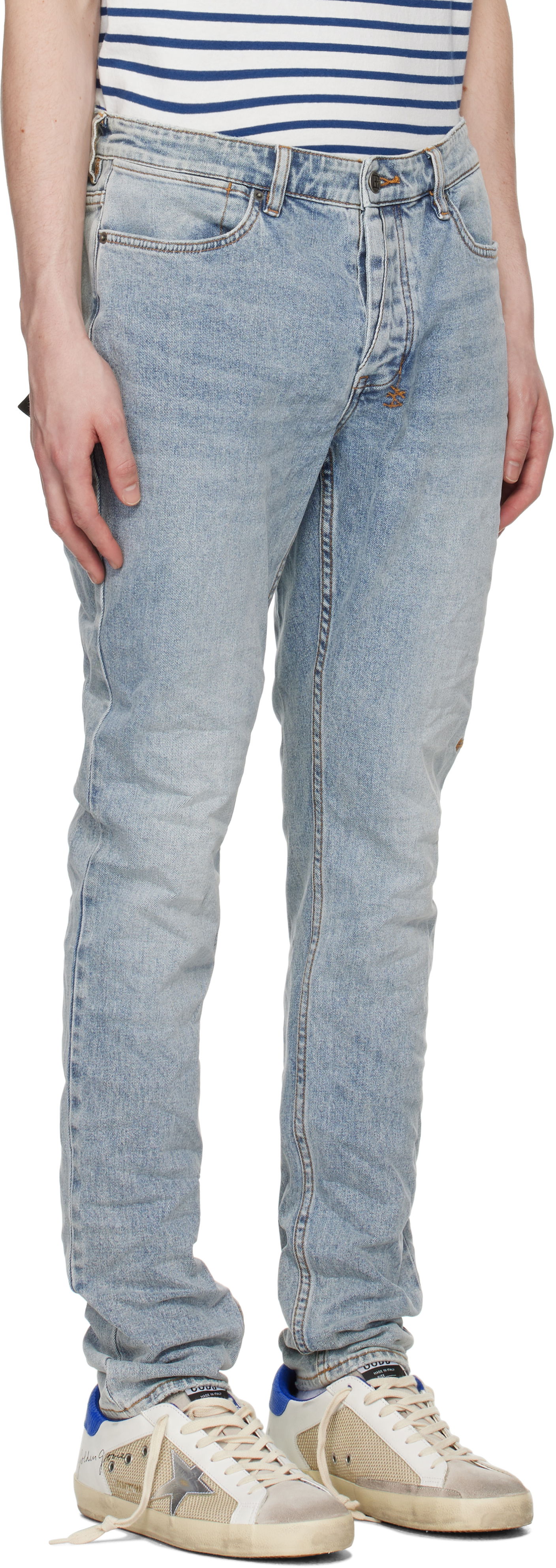 Kavbojke Ksubi Ksubi Van Winkle Jeans Modra | MSP25DJ036, 1