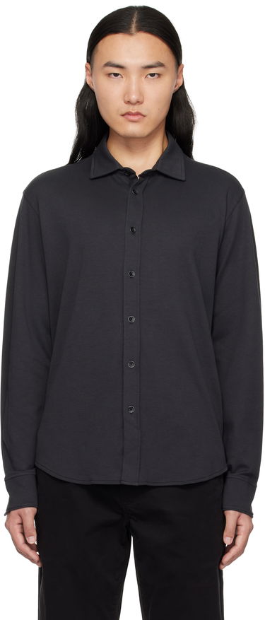 Srajce rag & bone rag & bone Tomlin Cotton Shirt Črna | MBC24HA021W321, 0
