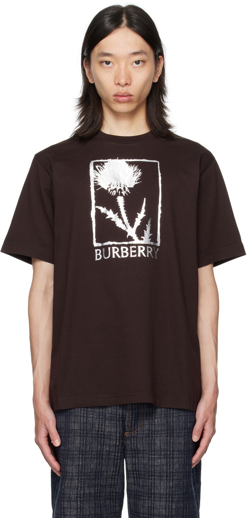 Majica Burberry Burberry Foil Graphic T-Shirt Rjava | 8116887