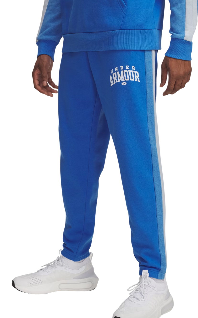 Trenirka Under Armour Under Armour Rival Fleece Collegiate Block Pants Modra | 6003954-402