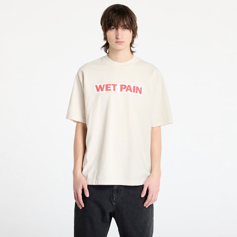 Majica Pleasures PLEASURES Wet Pain T-Shirt Bež | P25SP066 CREAM