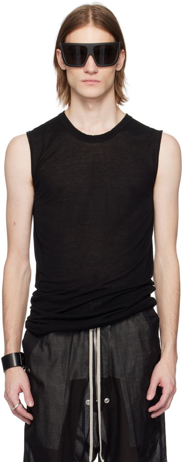 Majica brez rokavov Rick Owens Rick Owens Hollywood Tank Top Črna | RR01E5152 UC, 0