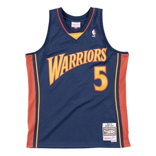 Dres Mitchell & Ness Mitchell & Ness Golden State Warriors Basketball Jersey Modra | SMJYCP18183-GSWNAVY06BDV