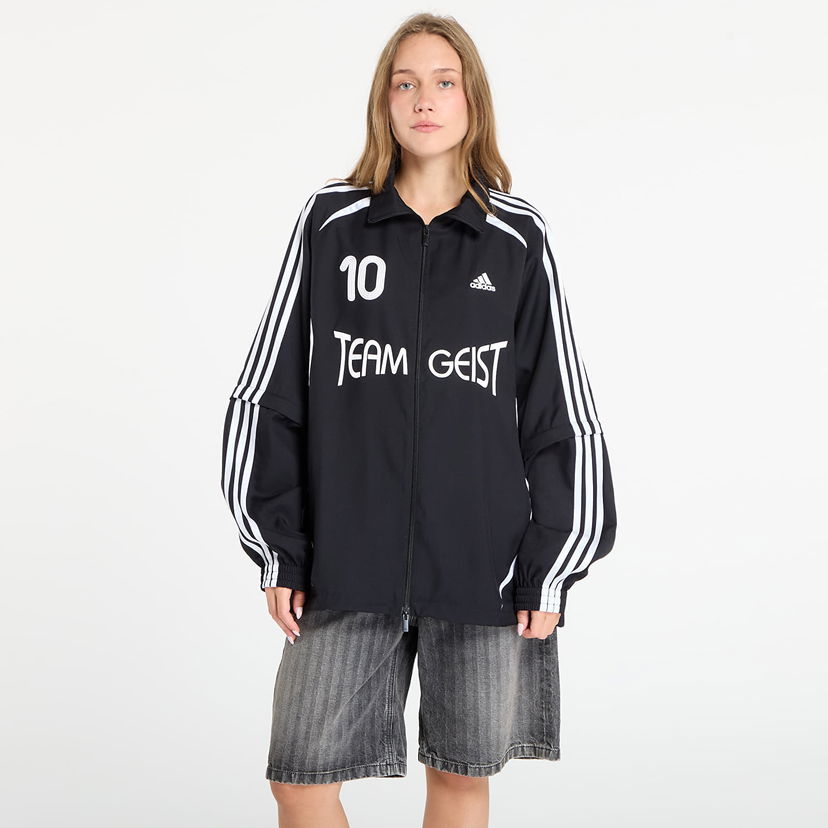 Jakna adidas Originals Adilenium Season 4 Teamgeist Oversized Track Jacket Črna | KE7569
