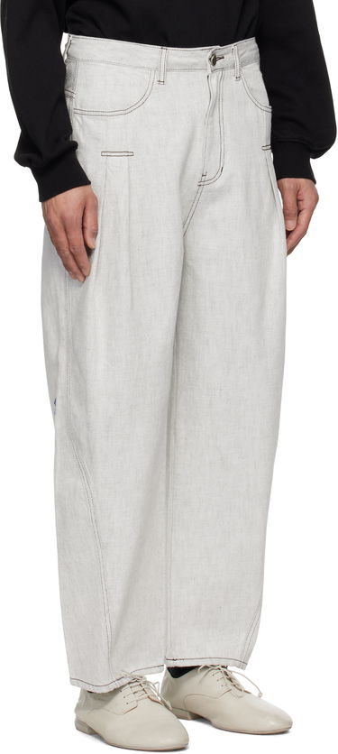 Kavbojke ADER ERROR ADER error Product. 75 Jeans Bela | BO01SSJE0101WH, 1