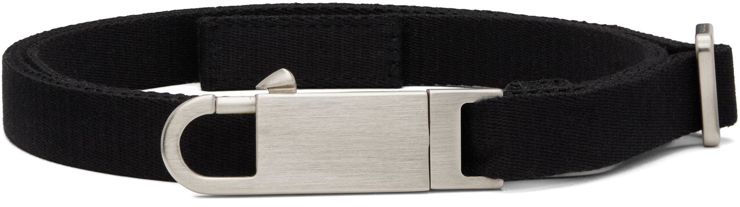 Pasovi Rick Owens Rick Owens Concordians Disco Belt Črna | RA02E0785 WEB, 0