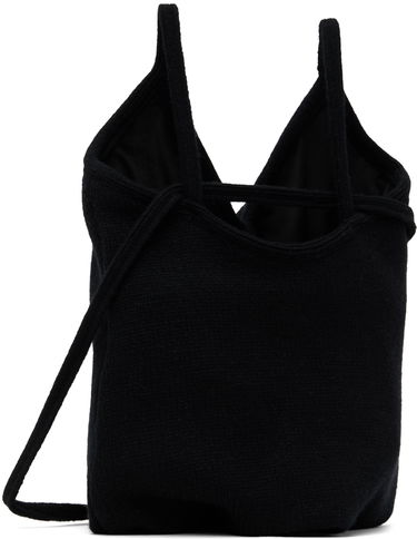 Torba za čez ramo We11done We11done Mini Touch Knit Shoulder Bag Črna | WD-AB3-23-481-U-BK, 2